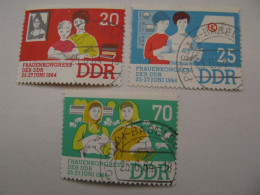 DDR  1030 - 1032   O  ERSTTAGSSTEMPEL - Used Stamps