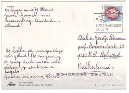 Postcard / Postmark Norway Alesund - Seal - Andere & Zonder Classificatie