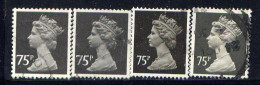 GREAT BRITAIN (MACHINS), ENGLAND, NO.'S MH161-MH164 - Inghilterra