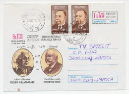 Postal Stationery Romania 1999 Albert Einstein - Emil Racovita - Altri & Non Classificati