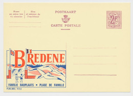 Publibel - Postal Stationery Belgium 1959 Bredene - Seaside Resort - Gull - Other & Unclassified