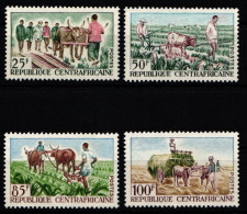 Zentralafrika 74-77 Postfrisch #KA393 - Central African Republic