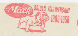 Meter Top Cut USA 1951 Dog - Bulldog - Mack - Other & Unclassified