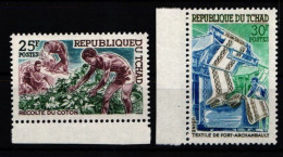 Tschad 205-206 Postfrisch #KA352 - Tchad (1960-...)