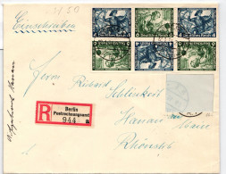 Deutsches Reich SK 19 Gestempelt 3x Auf Briefstück #KD081 - Se-Tenant