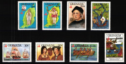 Grenada 1588-1595 Postfrisch Schifffahrt #JH761 - Grenada (1974-...)