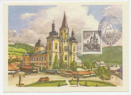 Maximum Card Austria 1957 Basilica Mariazell - Kirchen U. Kathedralen