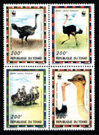 Zentralafrika 1370-1373 A Postfrisch Viererblock #KA417 - Zentralafrik. Republik