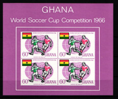 Ghana Block 22 Postfrisch #KA440 - Ghana (1957-...)