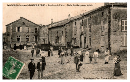 Damas-devant-Dompaire - Rondeau De L'Atre - Ecole Des Garçons Et Mairie (Testart éditeur à Epinal) - Autres & Non Classés