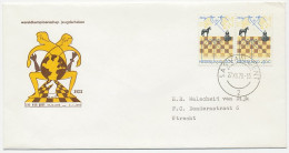 Cover / Postmark Netherlands 1978 World Championship Youth Chess - Unclassified