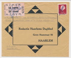 Zandvoort - Haarlem - Perszegel N.Z.H.V.M. 25 Cent - Ohne Zuordnung