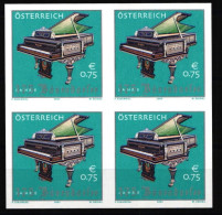 Österreich 2451 Postfrisch Als Bunddruck-Viererblock #JI836 - Other & Unclassified