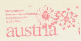 Meter Cut Austria 1982 Austria - Flower - Snow Crystal - Ohne Zuordnung