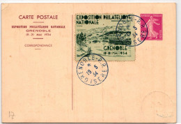 Frankreich Als Ganzsache Briefmarkenausstellung Paris 1937 #KD269 - Autres & Non Classés