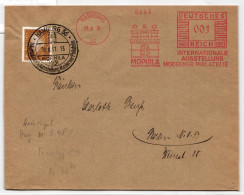 Deutsches Reich 410 Auf Brief Mophila Hamburg #KD287 - Sonstige & Ohne Zuordnung