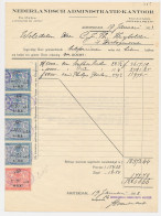 Beursbelasting Diverse Waarden - Amsterdam 1923  - Steuermarken