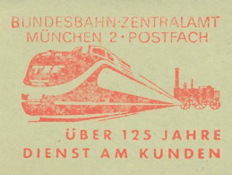 Meter Cut Germany 1964 Deutsche Bundesbahn - Trains