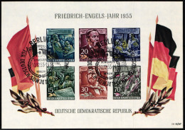 DDR Block 13 Gestempelt Sonderstempel Monat Der Dt.-sowj. Freundschaft #KB178 - Autres & Non Classés