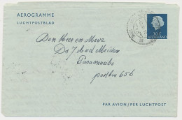 Luchtpostblad G. 8 A Den Haag - Paramaribo Suriname 1955 - Postal Stationery