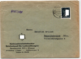 Deutsches Reich 783 Auf Brief Reichsbund Für Leibesübungen #KD174 - Andere & Zonder Classificatie
