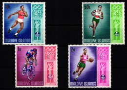 Malediven 295-298 Postfrisch Olympische Spiele 1968 Mexico #KO123 - Sonstige & Ohne Zuordnung