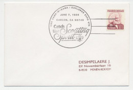 Cover / Postmark USA 1986 Scouting - Autres & Non Classés