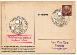 Deutsches Reich 513 Auf Postkarte Sporthaus Schuster München #KD165 - Other & Unclassified