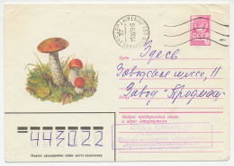 Postal Stationery Soviet Union 1979 Mushroom - Paddestoelen