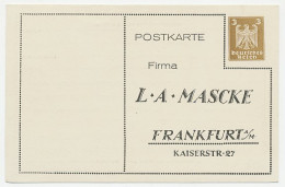 Postal Stationery Germany Order Card Tobacco - Cigars - Cigarettes - Tabak