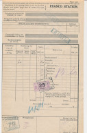 Vrachtbrief / Spoorwegzegel H.IJ.S.M. Veenendaal 1917 - Zonder Classificatie