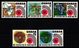 Ghana 453-457 A Postfrisch #KA433 - Ghana (1957-...)