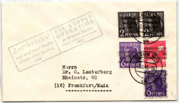 Bi-Zone 37 I, II U.a. Auf Brief Berlin Vorläufer #KD247 - Lettres & Documents