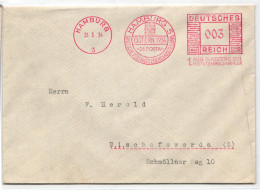 Deutsches Reich Auf Postkarte Deposta Hamburg 1934 #KD300 - Autres & Non Classés