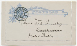 Postblad G. 5 Y Locaal Te Amsterdam 1905 - Postal Stationery