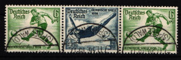 Deutsches Reich W 106 Gestempelt #KD031 - Zusammendrucke