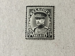 Variété V8 ** Du YT 384 Deuil Du Roi Albert 1934 - Used Stamps