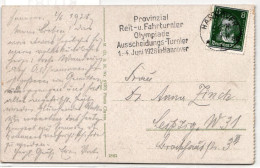 Deutsches Reich 389 Auf Postkarte Olympiade #KD181 - Sonstige & Ohne Zuordnung