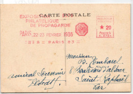 Frankreich 881 Auf Postkarte Tag Der Briefmarke 1950 #KD263 - Sonstige & Ohne Zuordnung