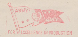 Meter Cut USA 1945 Army - Navy - Flag - Militaria