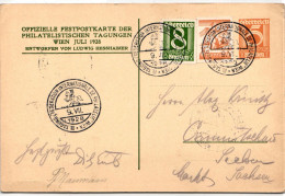Österreich Als Ganzsache III. Philatelistische Tagung Wien 1928 #KD272 - Andere & Zonder Classificatie
