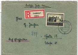 Deutsche Besetzung Generalgouvernement 113 Auf Brief Als Einzelfrankatur #KD131 - Occupation 1938-45