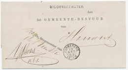 Naamstempel Middenbeemster 1882 - Storia Postale