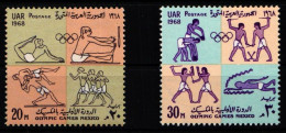 Ägypten 896-897 Postfrisch Olympische Spiele 1968 Mexiko #KO153 - Autres & Non Classés