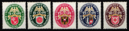 Deutsches Reich 430-434 Postfrisch #KP042 - Andere & Zonder Classificatie