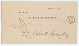 Naamstempel Vriesenveen 1884 - Storia Postale