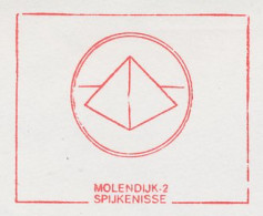 Meter Cover Netherlands 1978 Pyramid - Spijkenisse - Aegyptologie