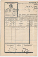 Vrachtbrief N.S. Dordrecht - Belgie 1933 - Zonder Classificatie