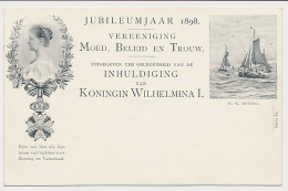 Briefkaart Geuzendam P33 D - Entiers Postaux