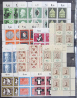 BRD Bund Lot 4er Einheiten Postfrisch #KM542 - Unused Stamps